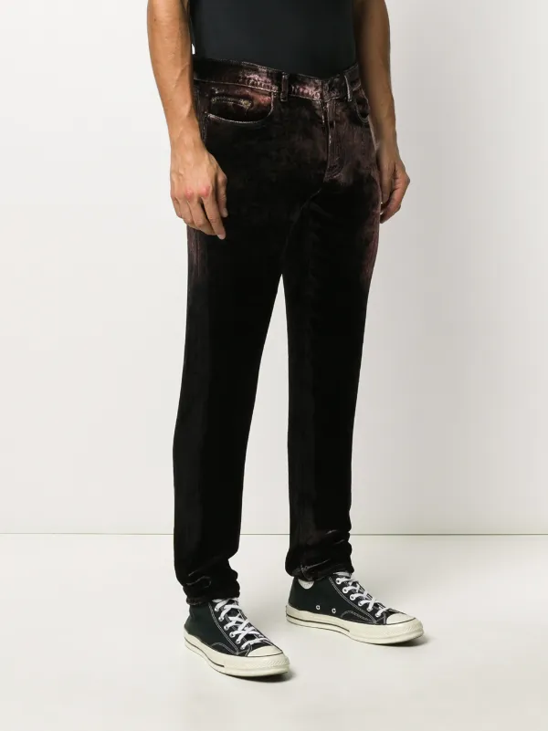 Saint laurent velvet jeans Clearance