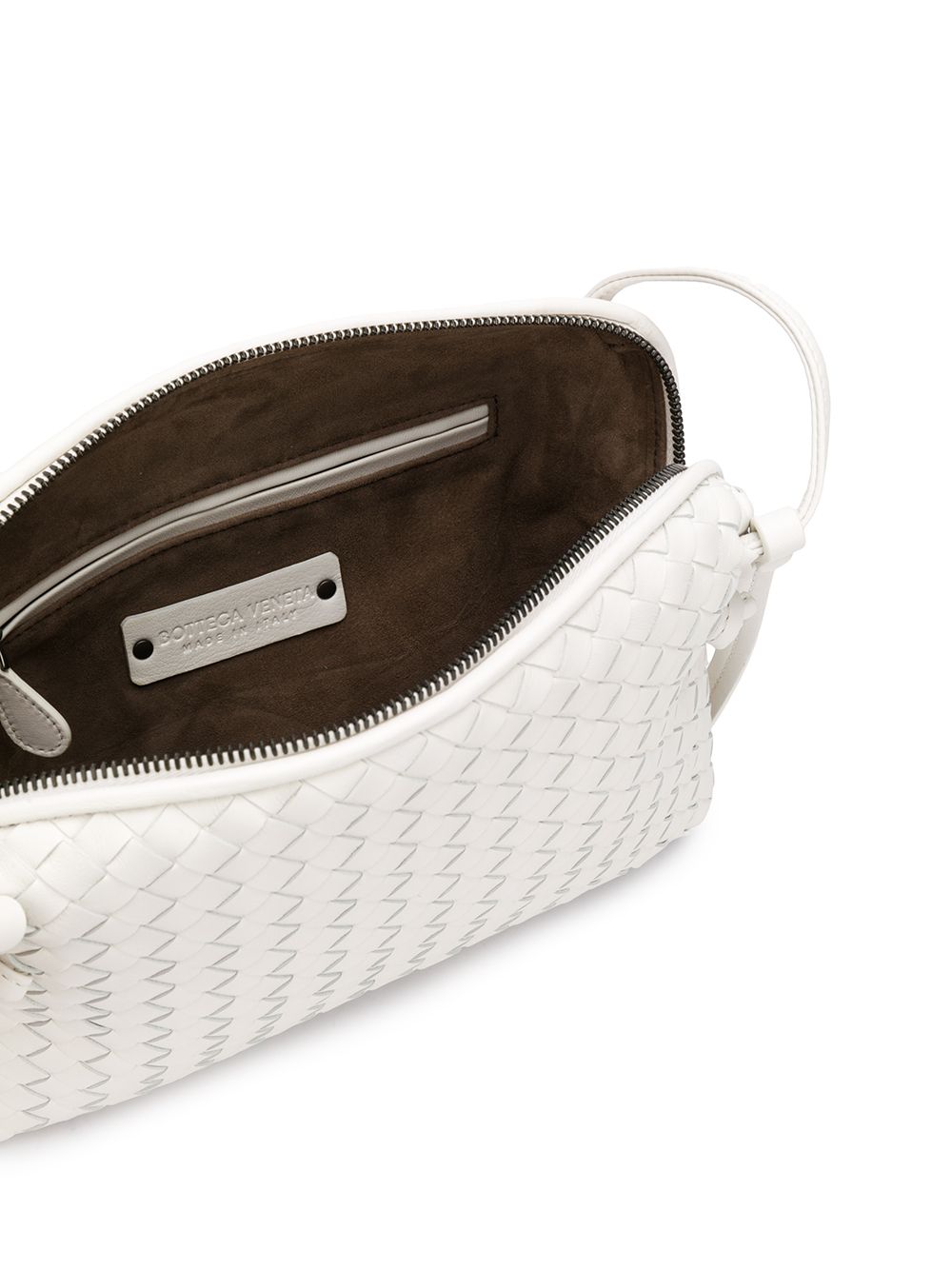 фото Bottega veneta сумка через плечо с плетением intrecciato