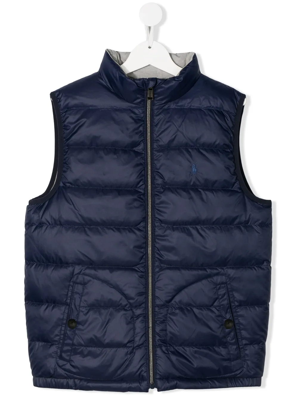 Polo Ralph Lauren Teen Quilted Down Gilet In Blue