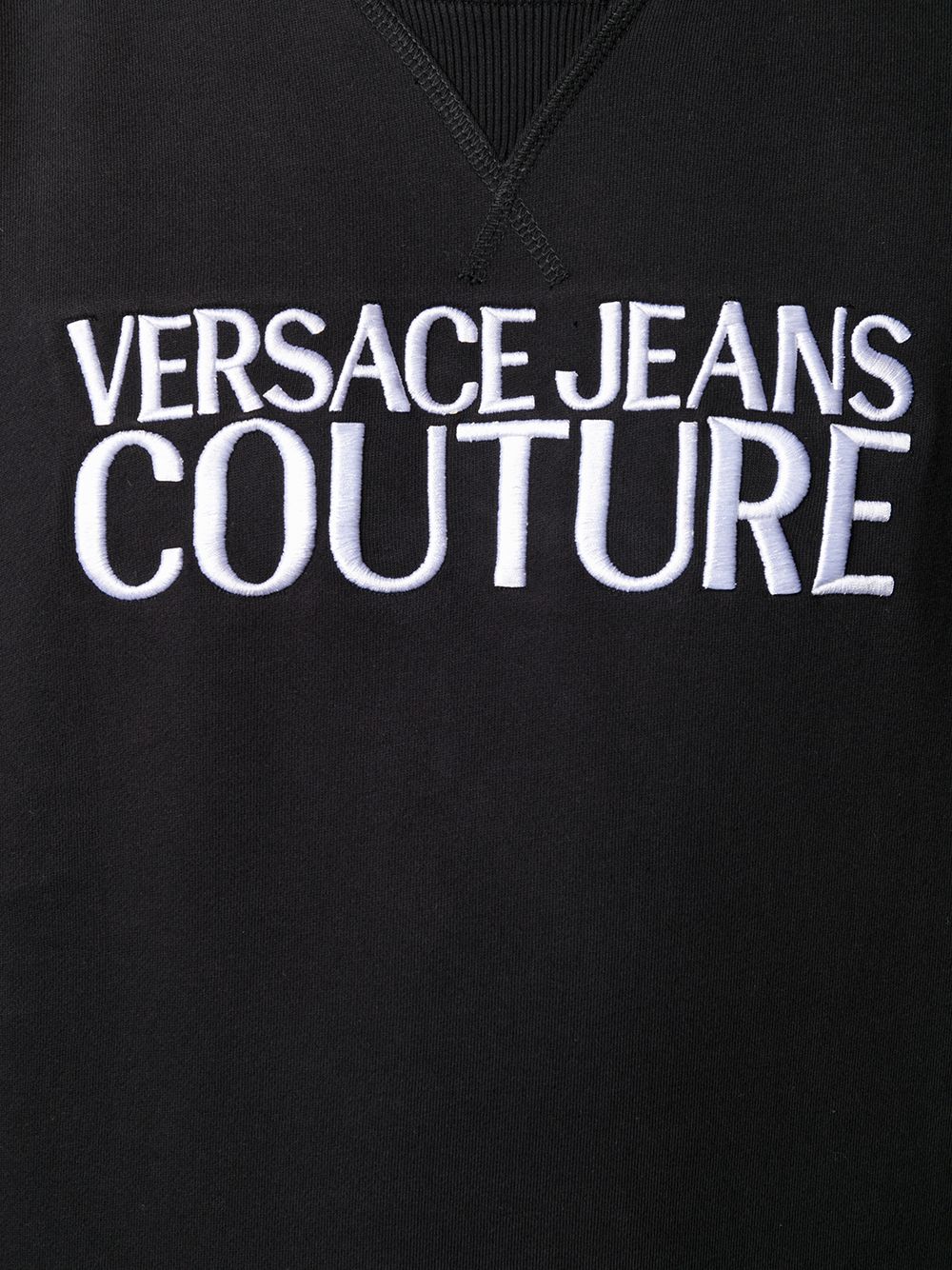 фото Versace jeans couture толстовка с вышитым логотипом