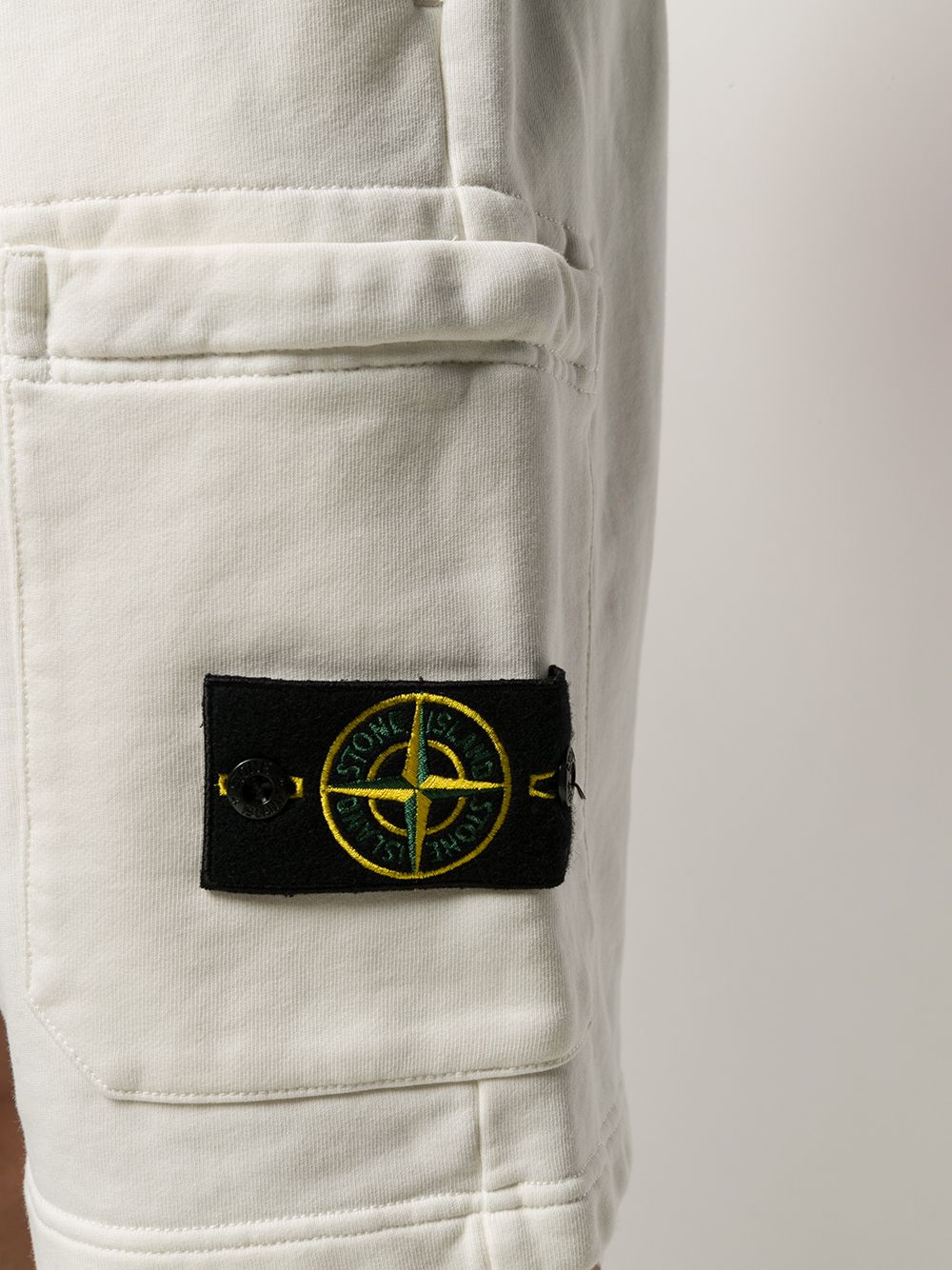 фото Stone island шорты с кулиской и нашивкой-логотипом