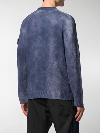 stone island faded jumper