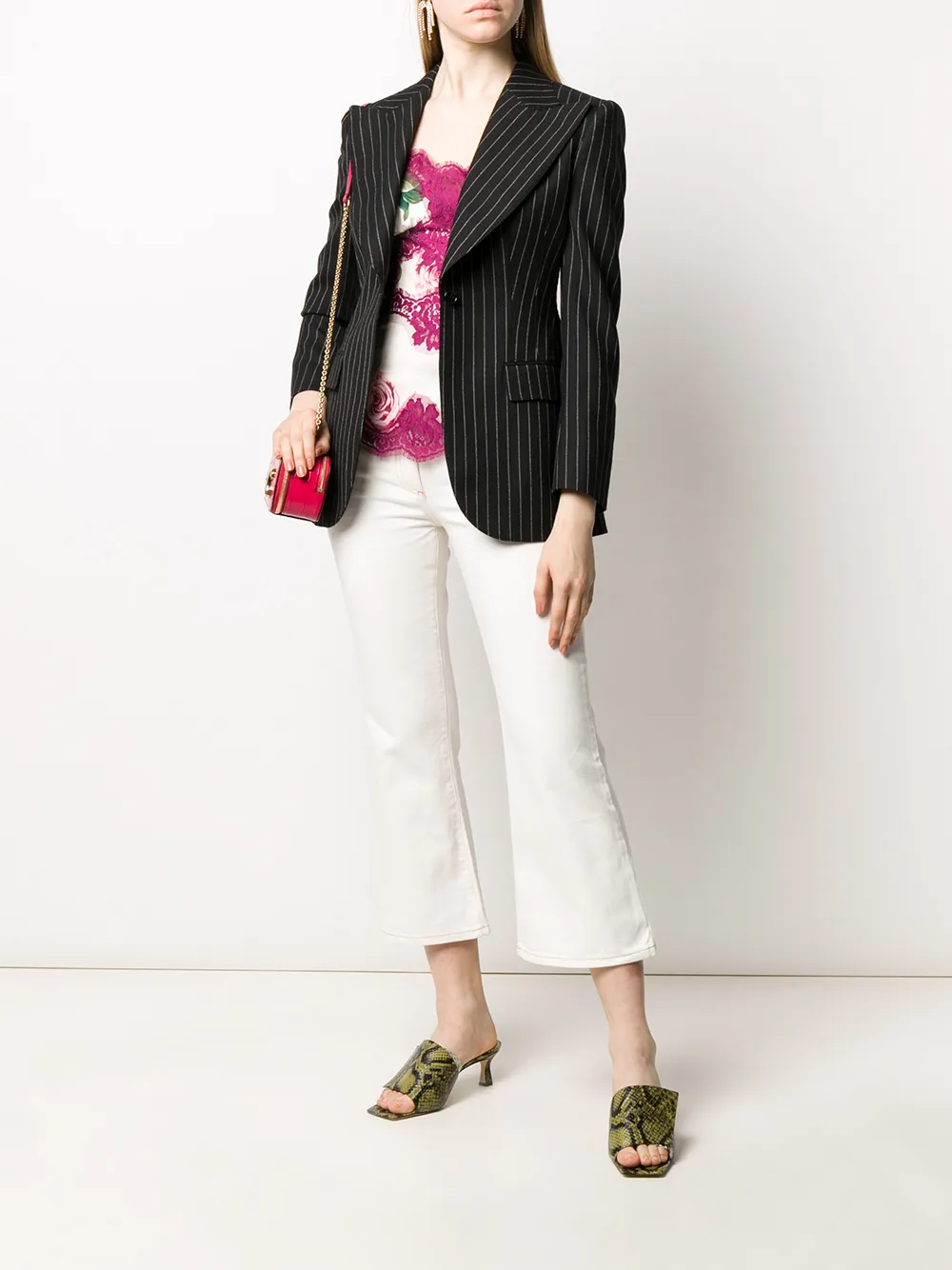 Dolce & Gabbana Top van kant - Beige
