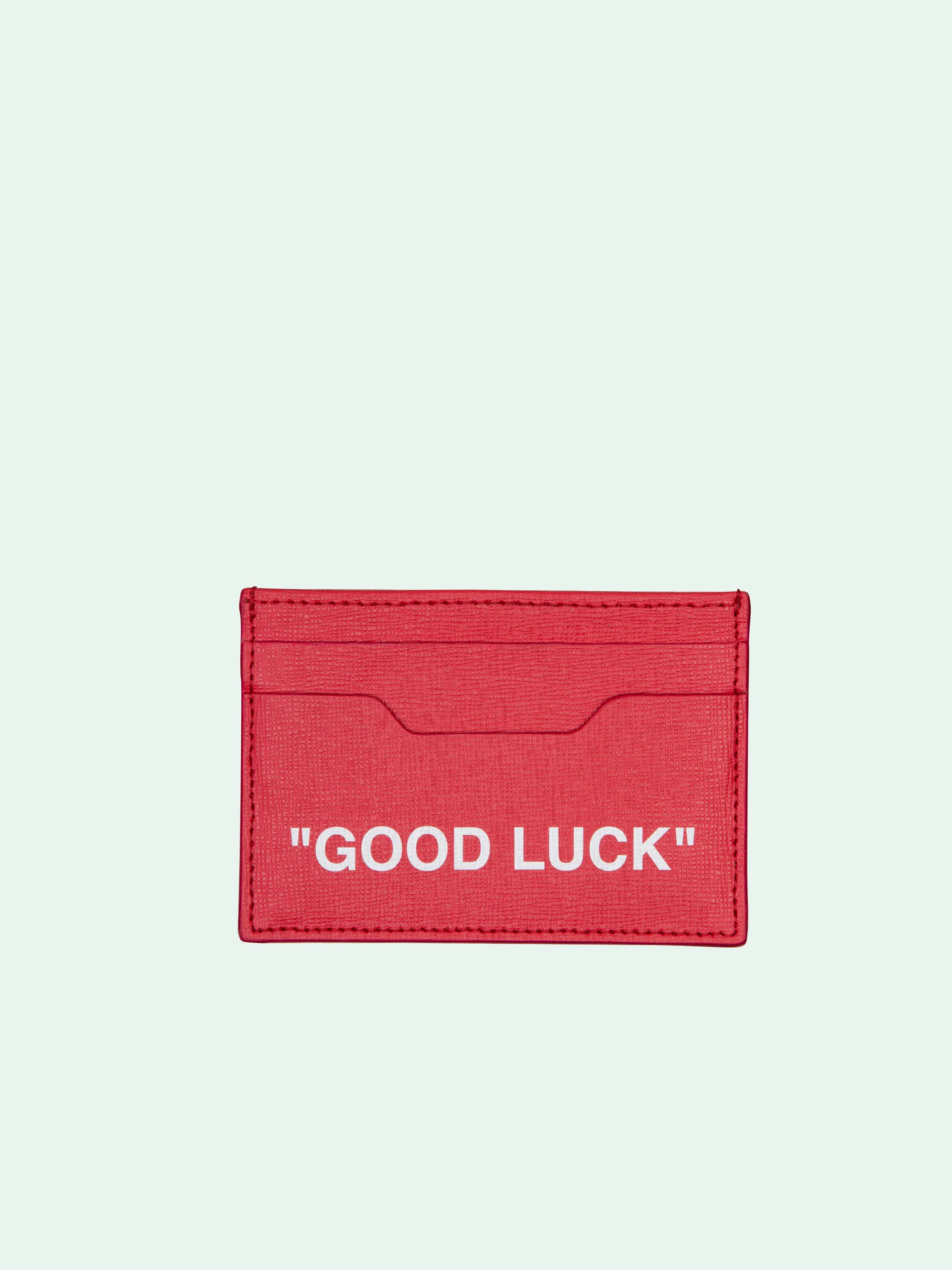 GOOD LUCK CARD HOLDER OffWhite™ Official Site