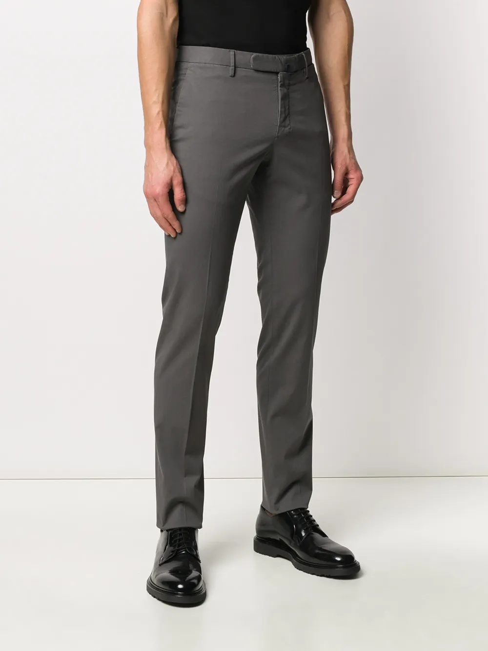 Incotex Slim-fit chino Grijs