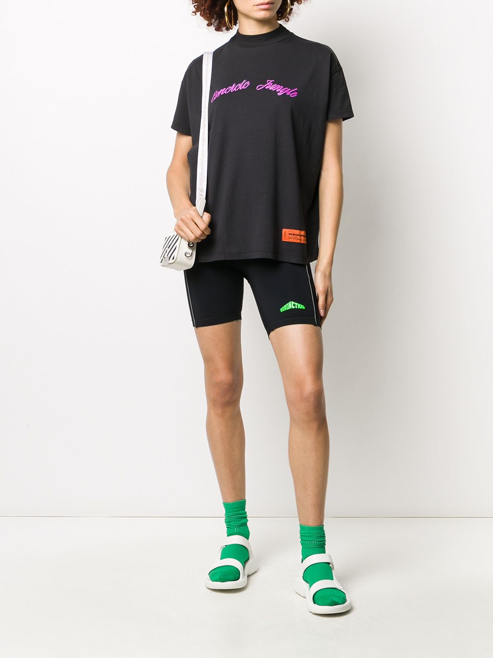 фото Heron preston concrete jungle mock neck t-shirt