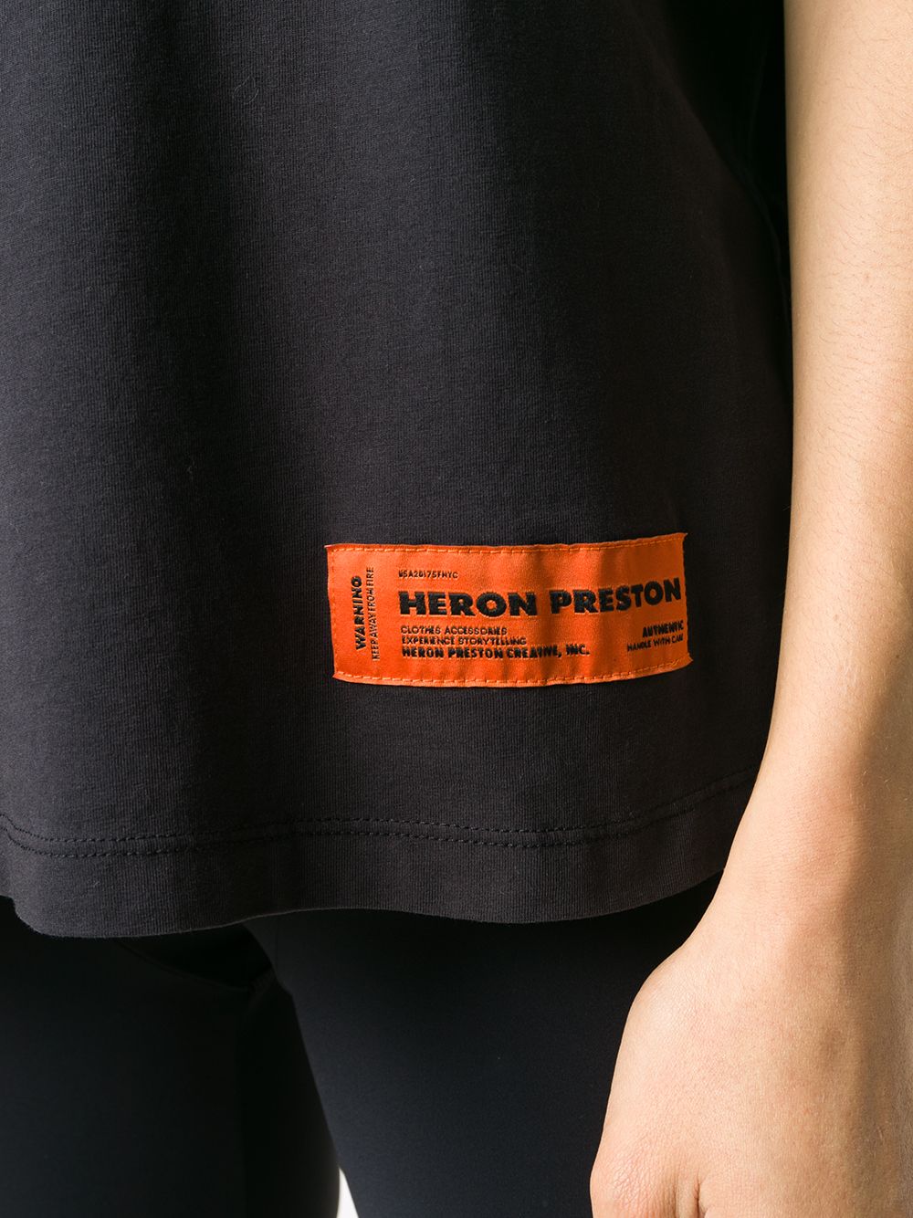 фото Heron preston concrete jungle mock neck t-shirt