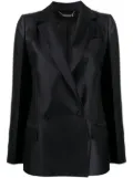Givenchy plain double-breasted blazer - Blue