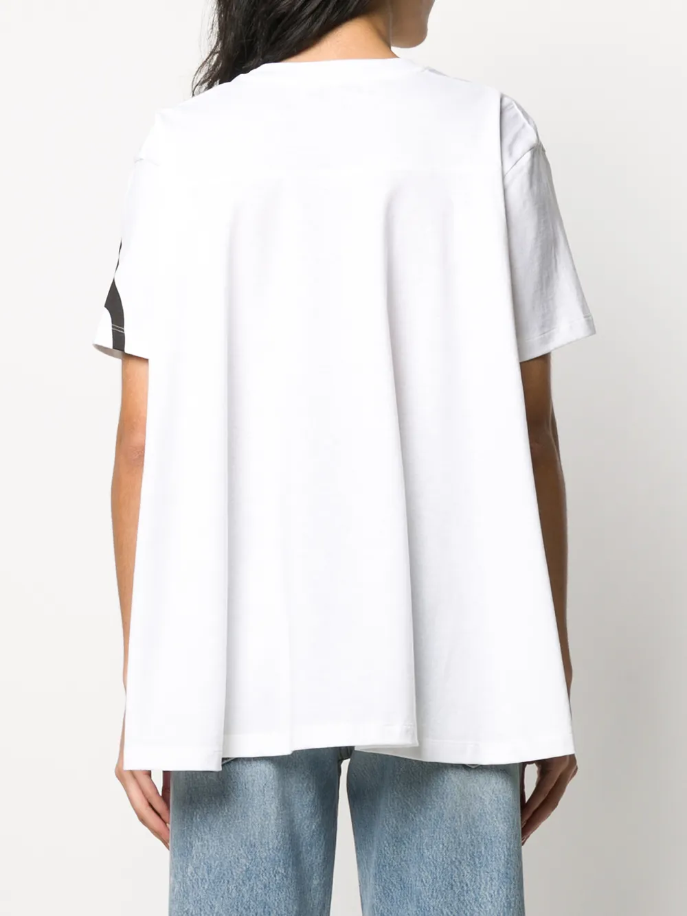 фото Valentino футболка оверсайз с логотипом vlogo