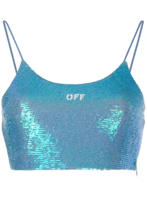 white sparkly crop top