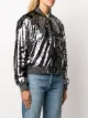 Golden Goose Jaqueta com zíper e paetês