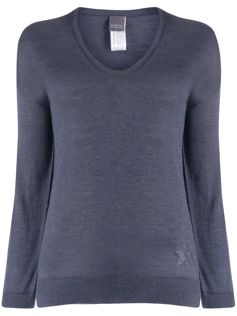 Lorena Antoniazzi Pullover Mit V-Ausschnitt dgyW6 h4kHX Lorena Antoniazzi Pullover Mit V-Ausschnitt dgyW6 h4kHX