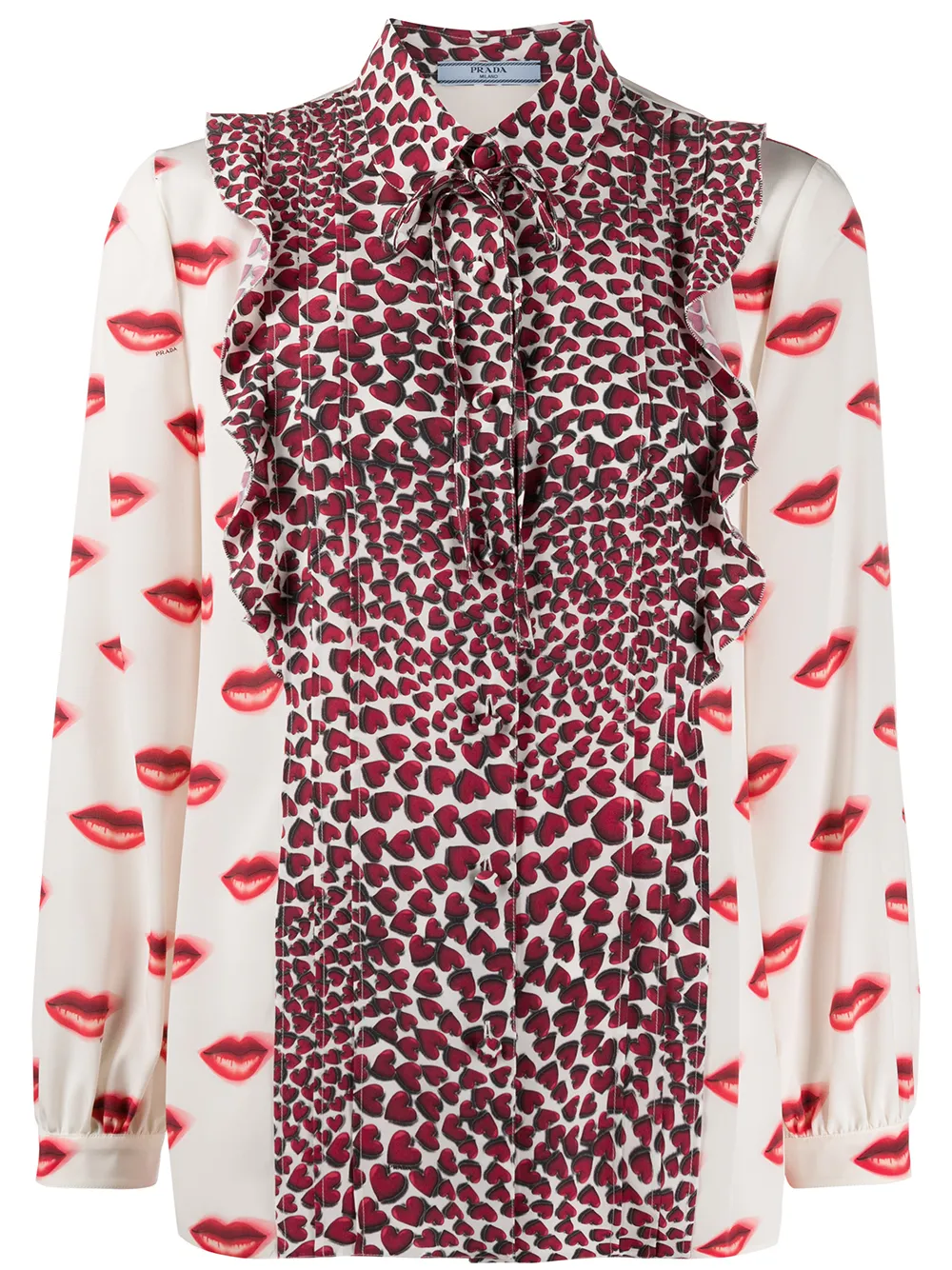 Prada lipstick shirt sales