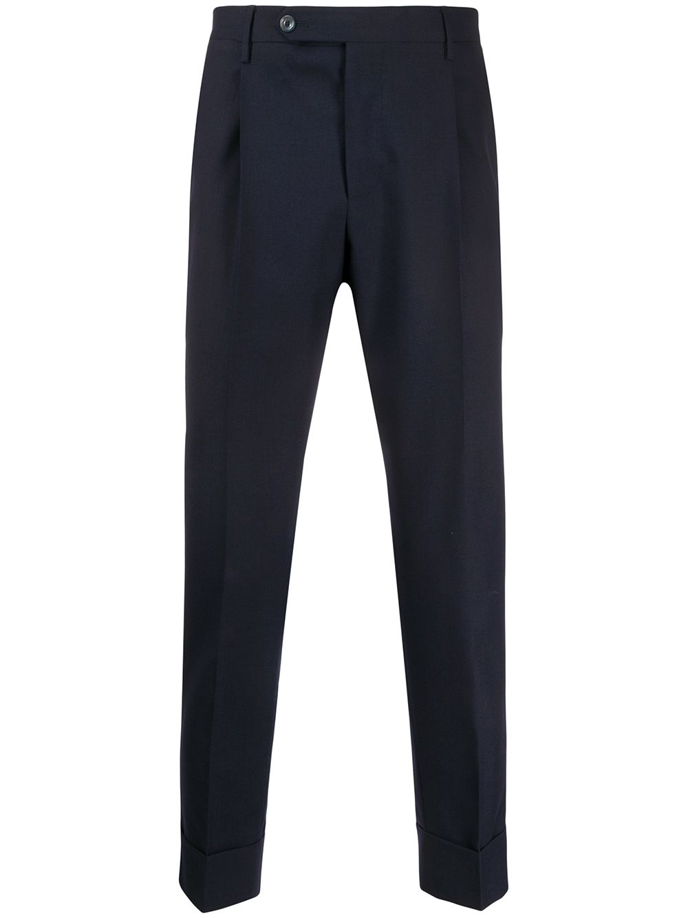 Pt01 Slim-fit Tailored Trousers In Blue