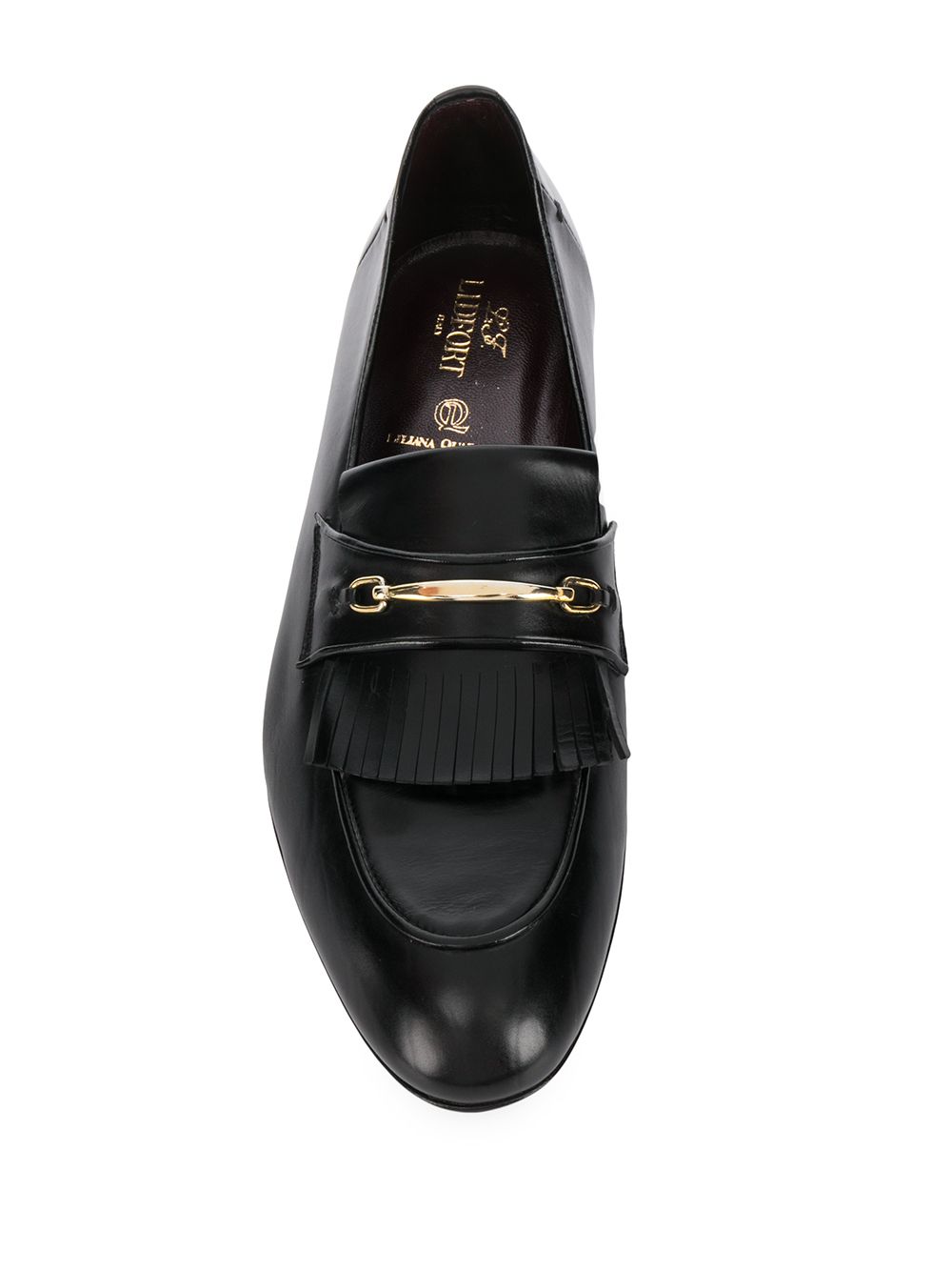 фото Lidfort fringe detail loafers