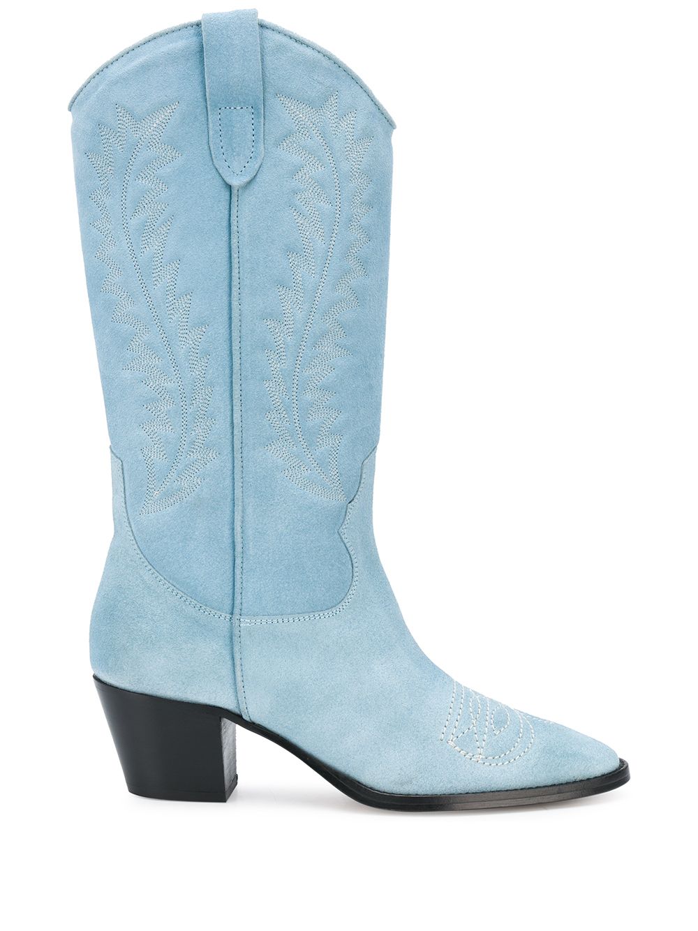 light blue cowboy boots