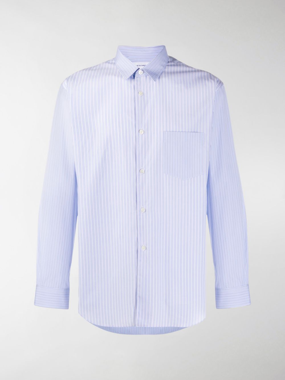 COMME DES GARÇONS SHIRT LONG-SLEEVE STRIPED SHIRT,14877185