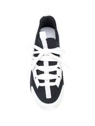 low-top lace-up sneakers展示图