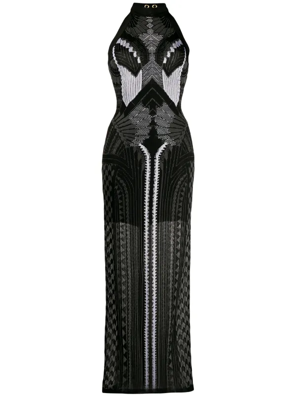 balmain gown