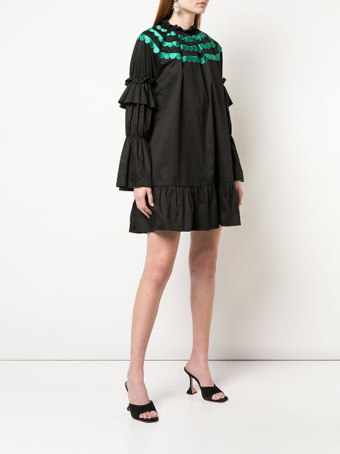 cynthia rowley eden smocked dress