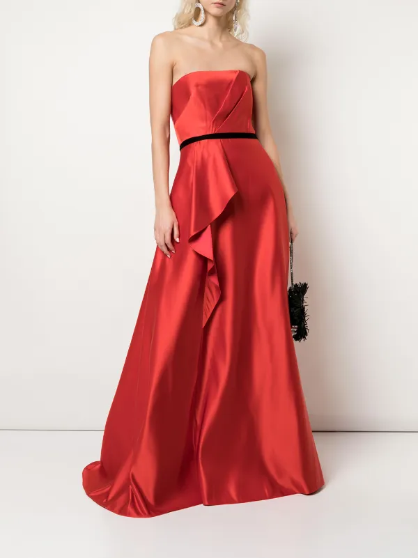 belted evening gowns