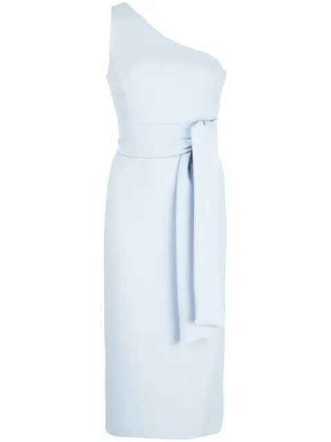 shona joy one shoulder midi dress
