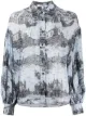 Image 1 of Derek Lam 10 Crosby Lorena balloon-sleeve blouse