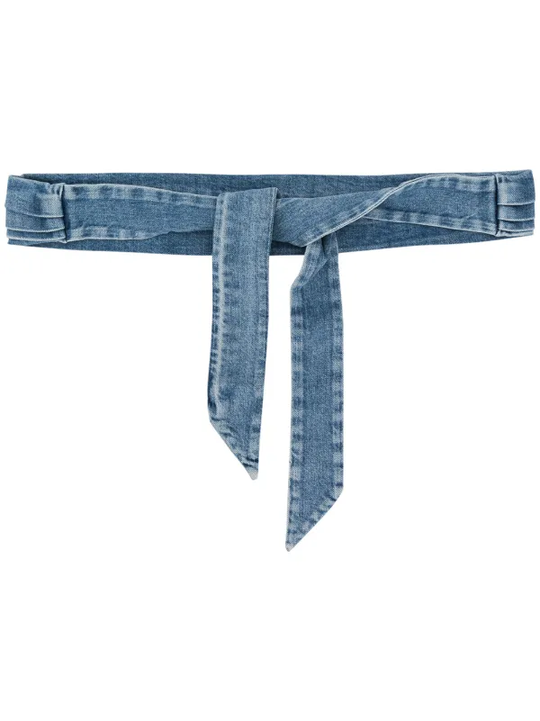 denim waist belt