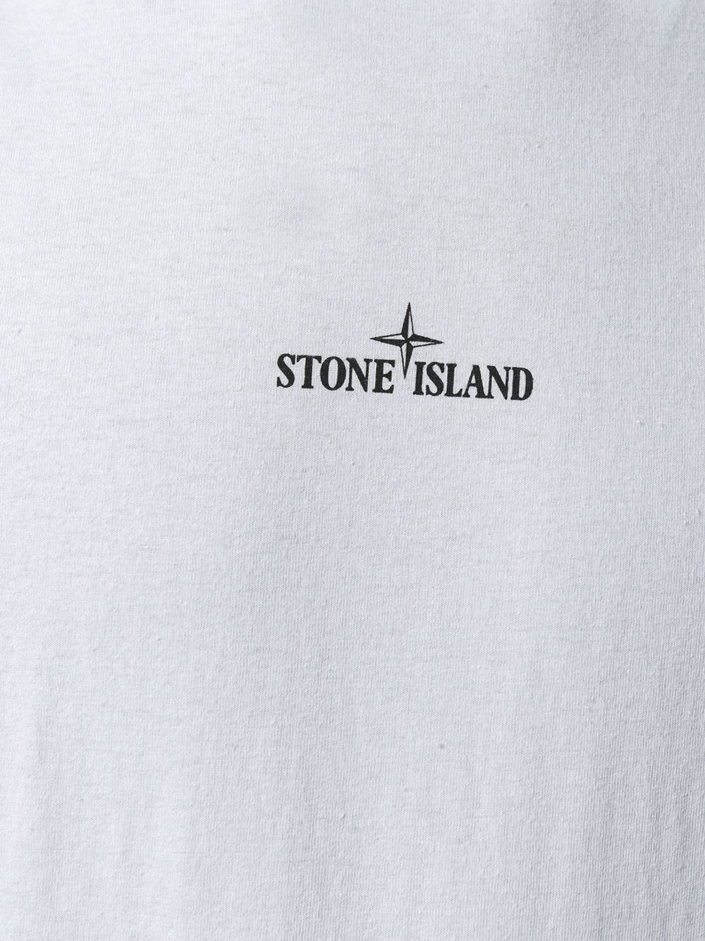 фото Stone island футболка с логотипом