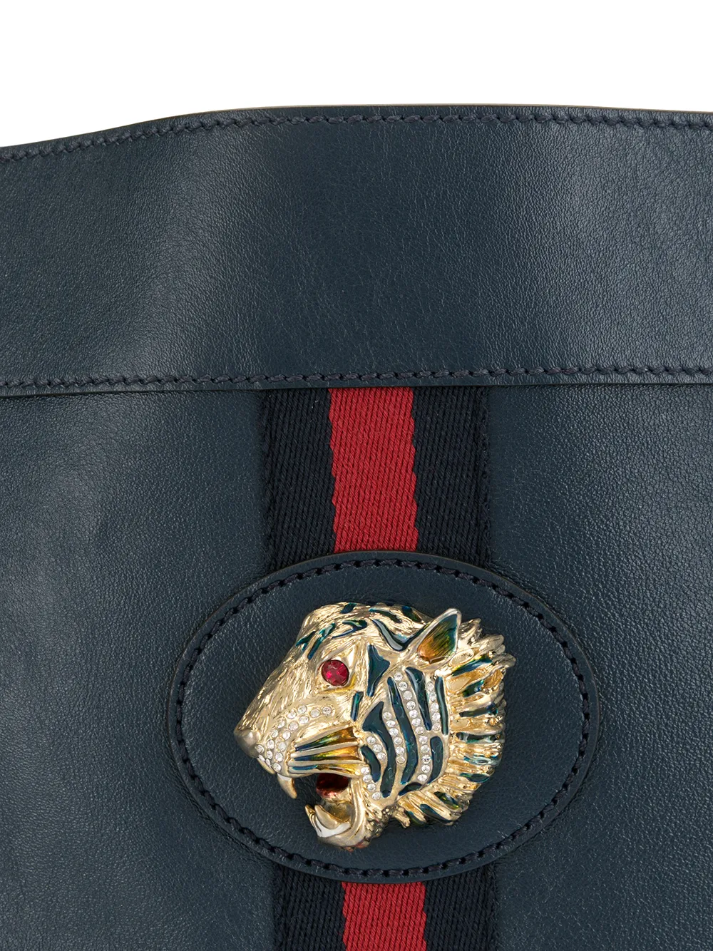 Gucci Tiger Plaque Tote Bag - Farfetch