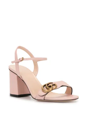 gucci marmont block heel