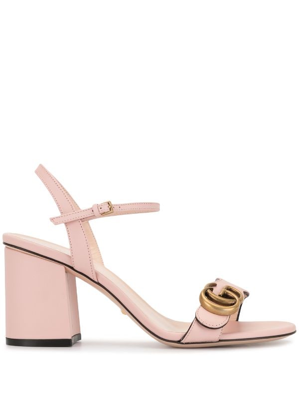 gucci marmont heel sandal