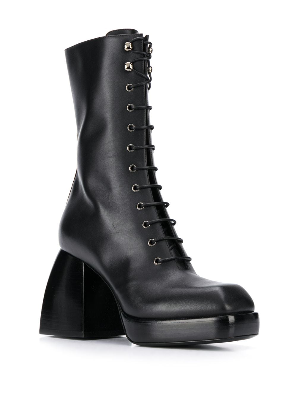 Image 2 of Nodaleto lace-up high heel boots