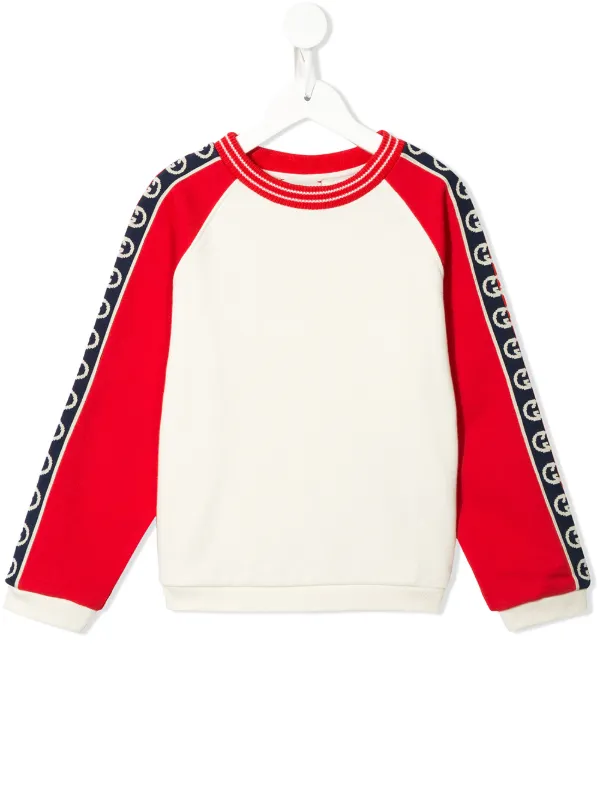gucci stripe sweatshirt