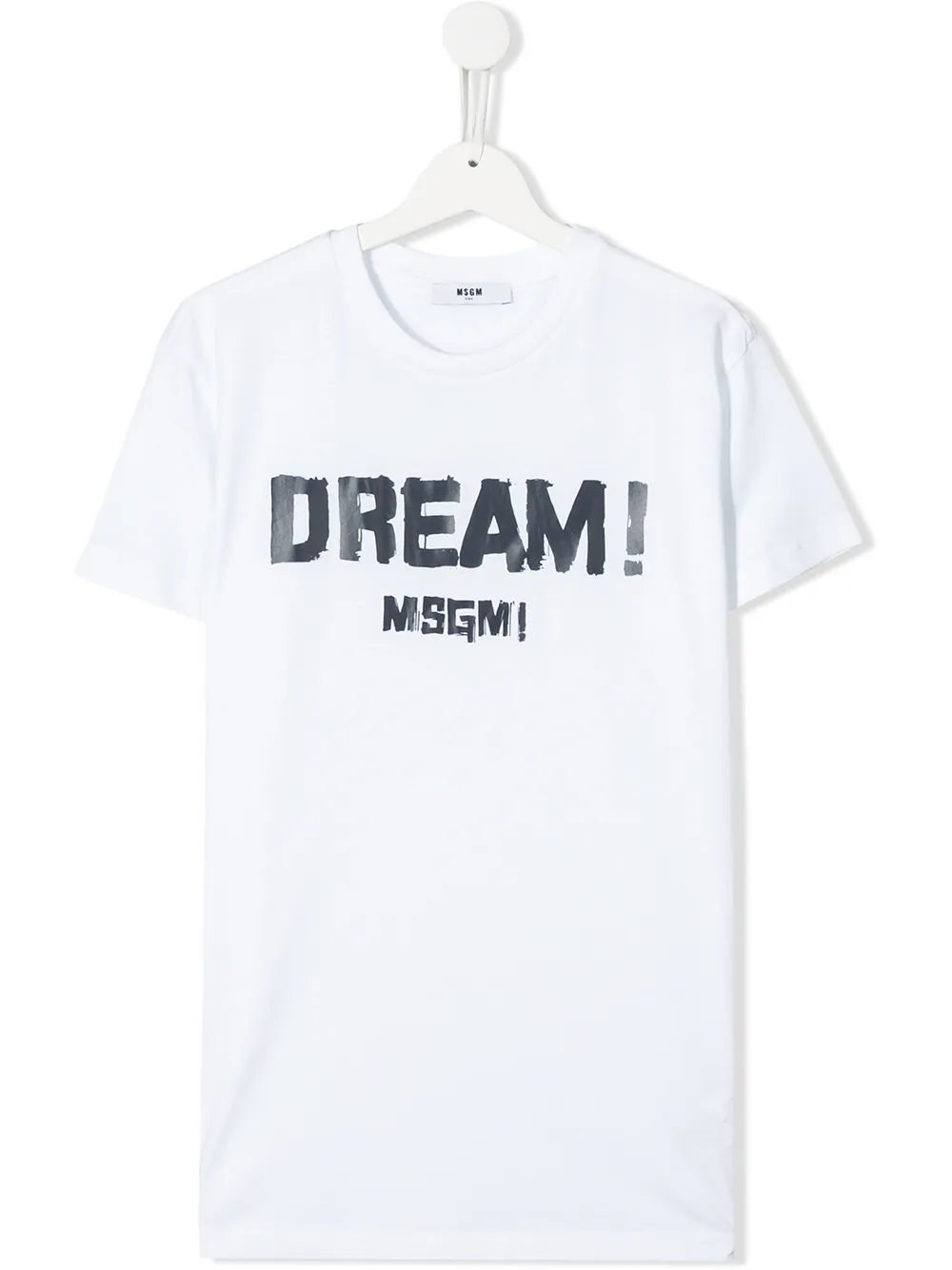 Msgm Teen Dreamprint T-shirt In White