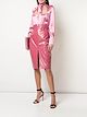 Image 2 of Fleur Du Mal tie neck decollete blouse