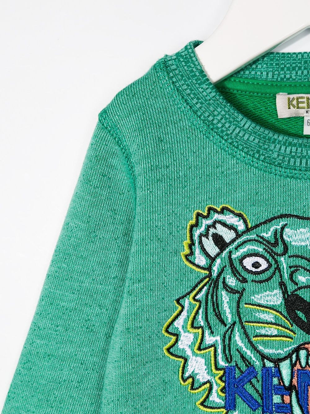 фото Kenzo kids толстовка с вышитым логотипом