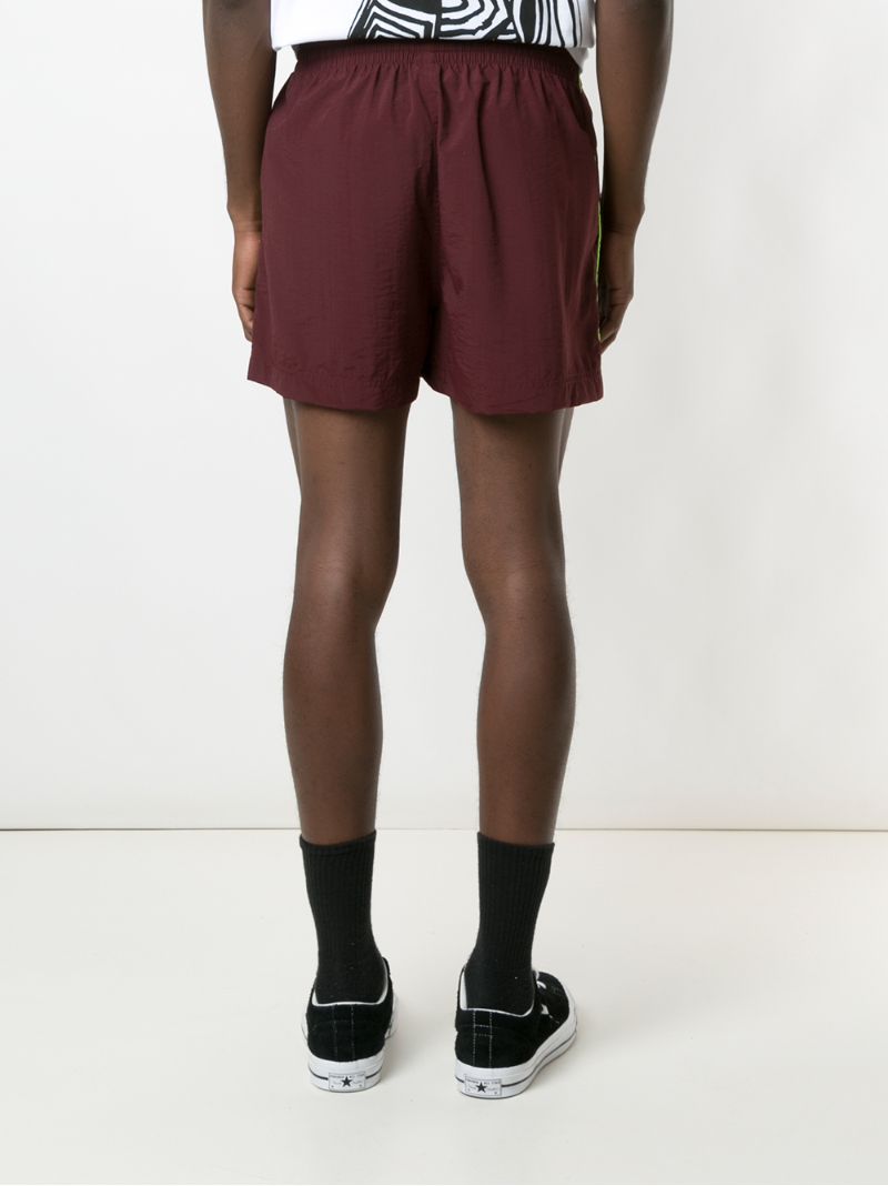 Shop Àlg Vivo Nylon Shorts In Neutrals