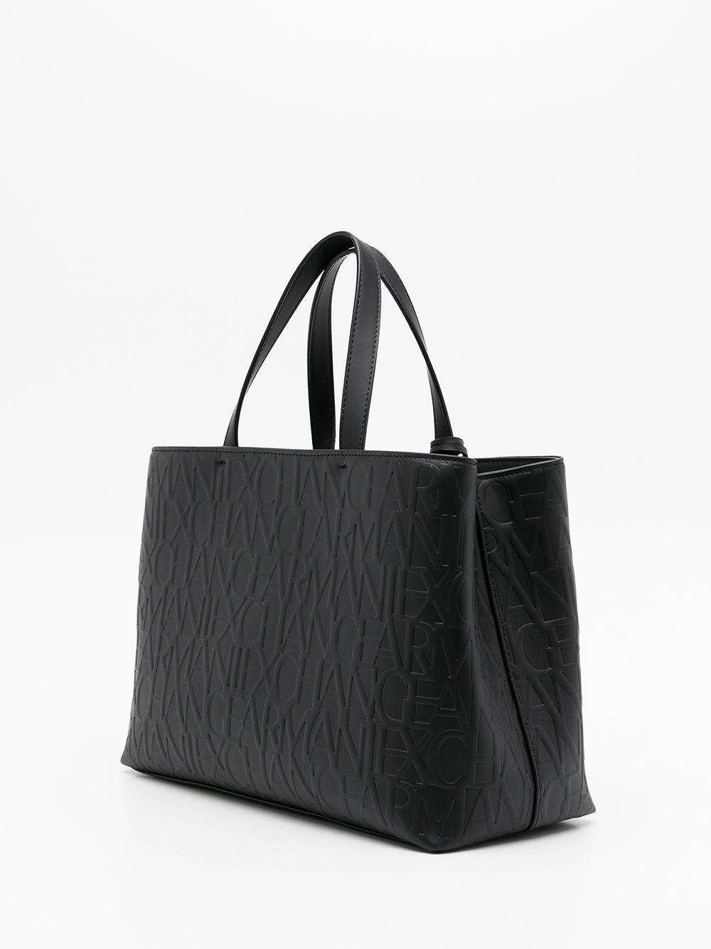 Armani Exchange debossed-logo tote bag Women