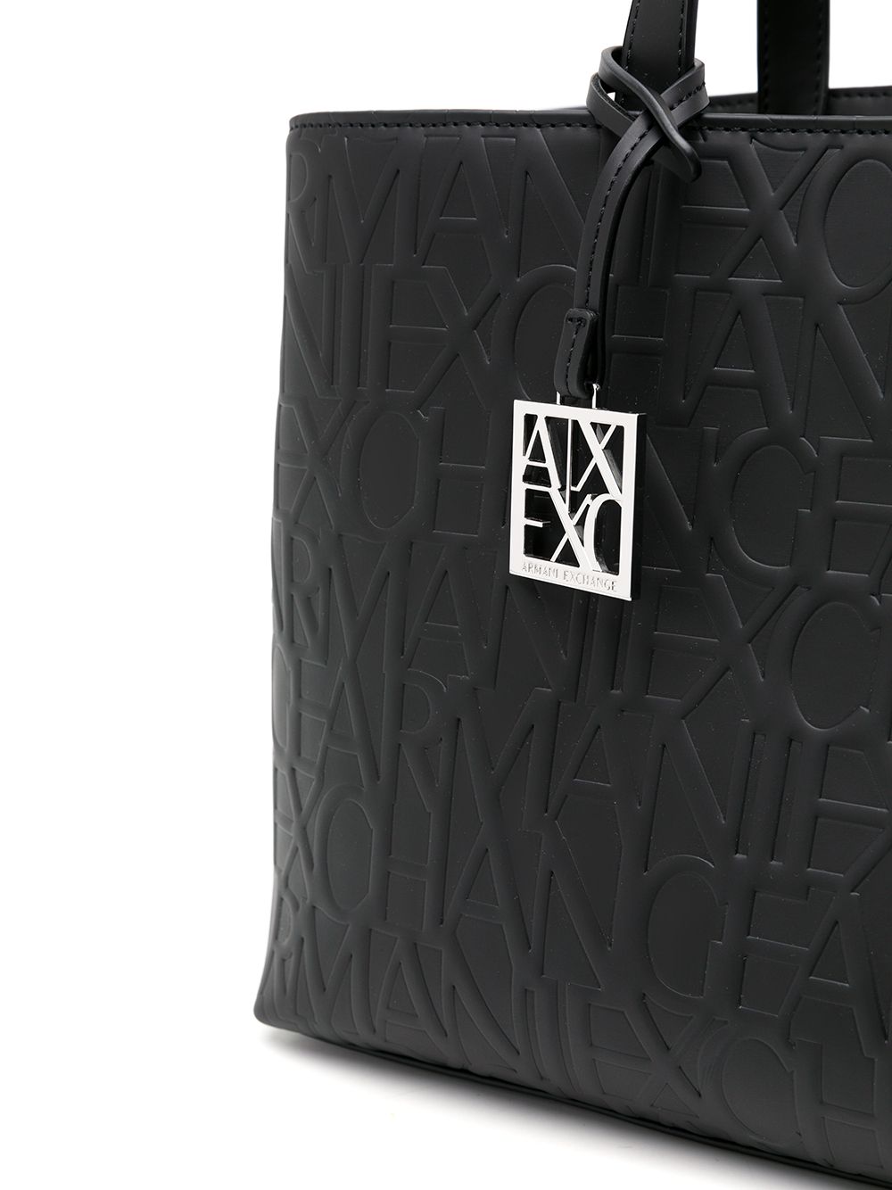 Armani Exchange debossed-logo tote bag Women