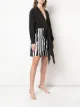 Silvia Tcherassi striped sequin embellished dress