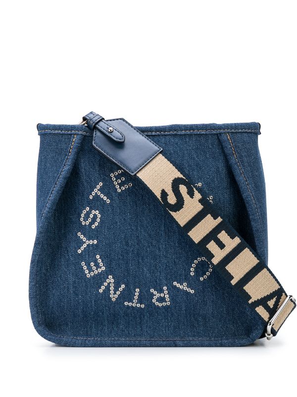 denim shoulder bag