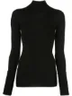 Image 1 of WARDROBE.NYC x The Woolmark Company Release 05 roll-neck ribbed jumper
