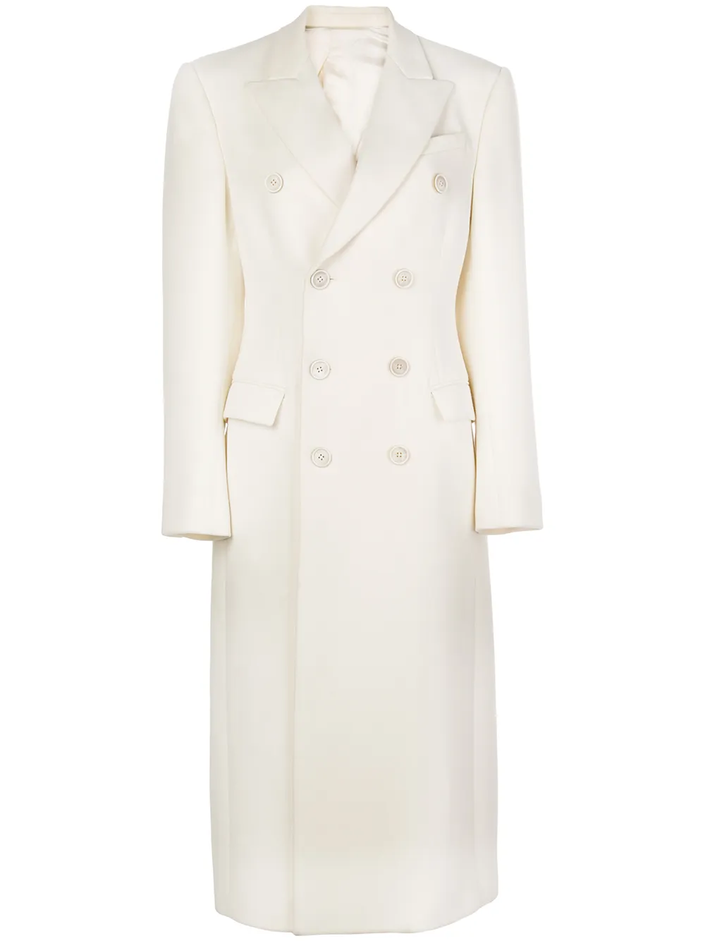 Image 1 of WARDROBE.NYC x The Woolmark Company Release 05 double-breasted coat