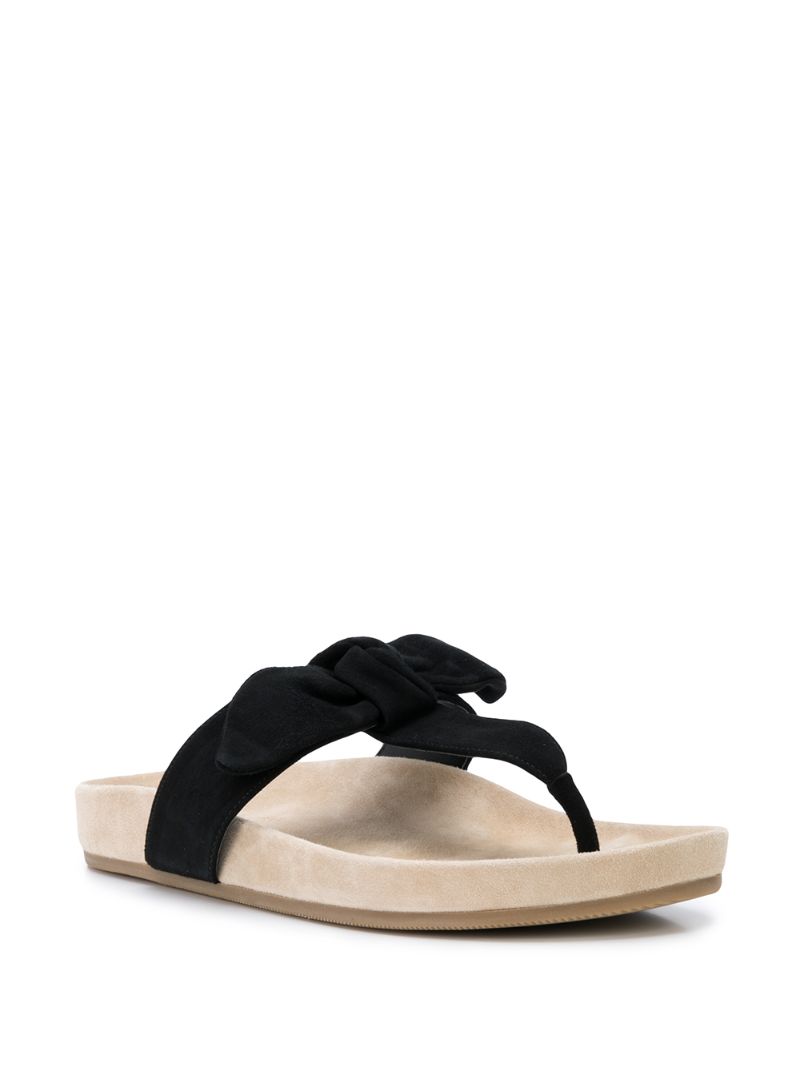 LOEFFLER RANDALL ADRIANA BOW DETAIL SANDALS 