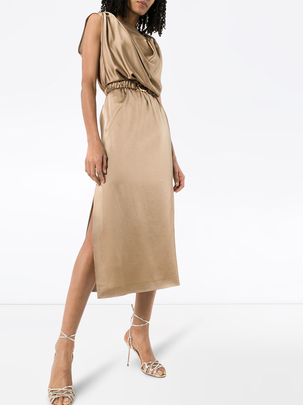 фото Dodo bar or draped belted dress