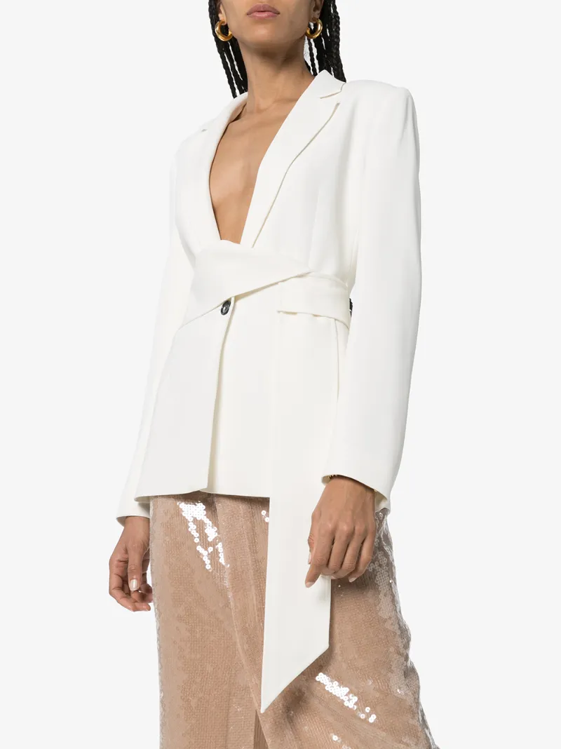 ROLAND MOURET BELAIR SINGLE-BREASTED TIE BLAZER