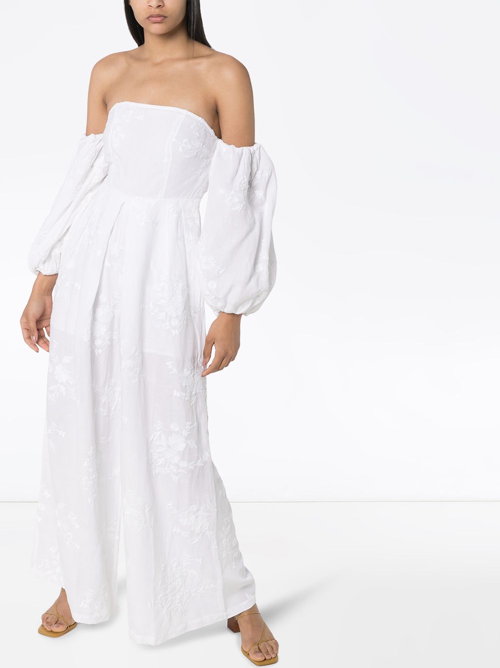 фото All things mochi manila off-the-shoulder jumpsuit