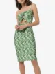 Adriana Degreas Dahlia print knee-length dress