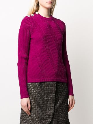 cable knit jumper展示图